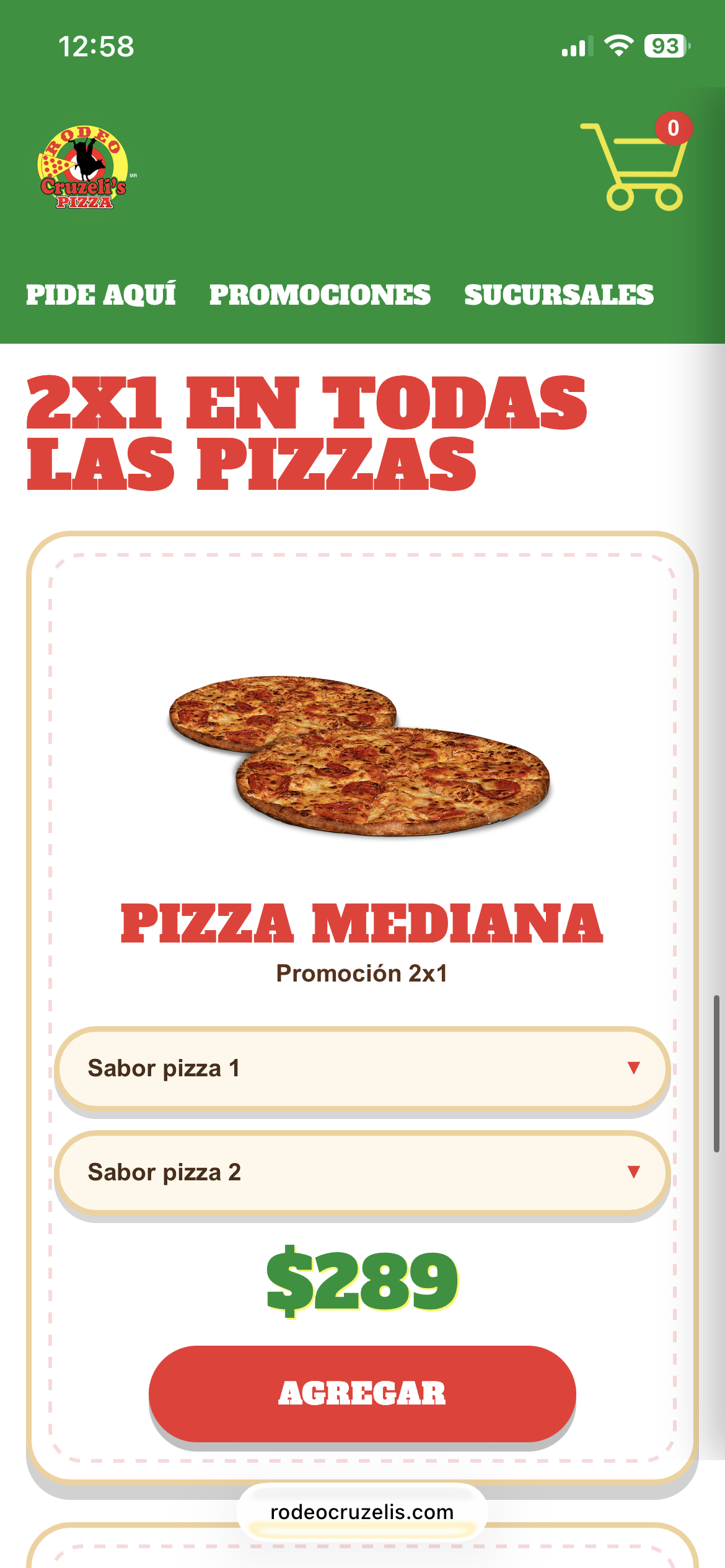 Catálogo móvil de Rodeo Cruzeli's